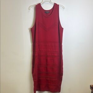 RACHEL Rachel Roy Red Midi Dress